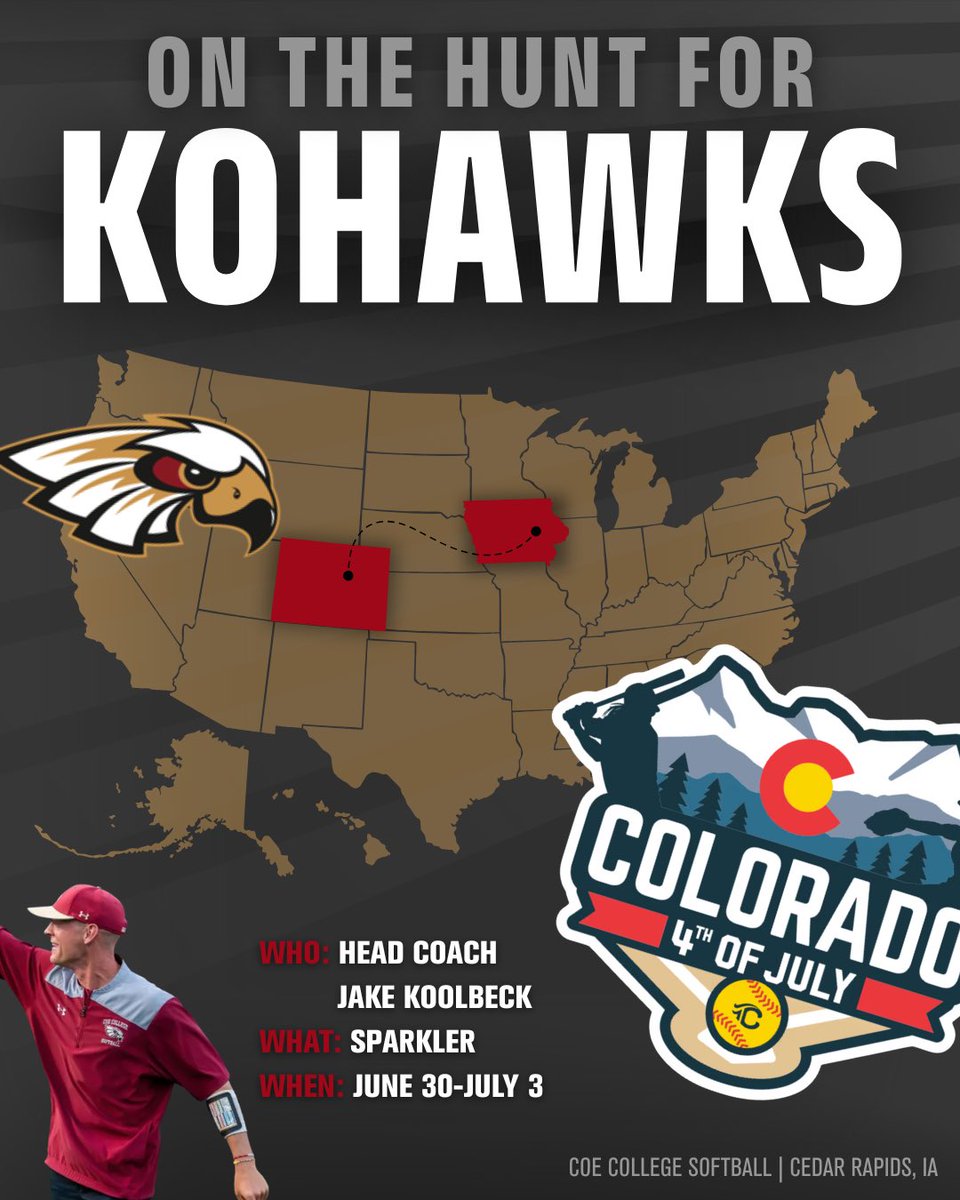 Headed to Colorado 🎆 🥎 🎇
⬇️ Drop Your Schedule ⬇️