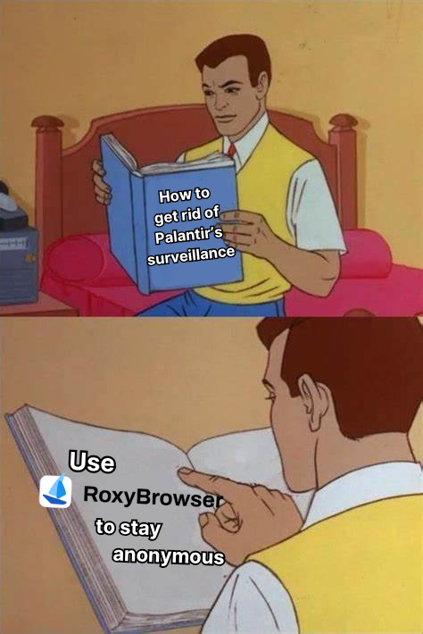 RoxyBrowser's tweet image. Palantir wants your private information — but we have you covered. 
Stay safe with👉 roxybrowser.com/t/X
#RoxyBrowser #antidetectbrowser #Anonymous #DataSecurity