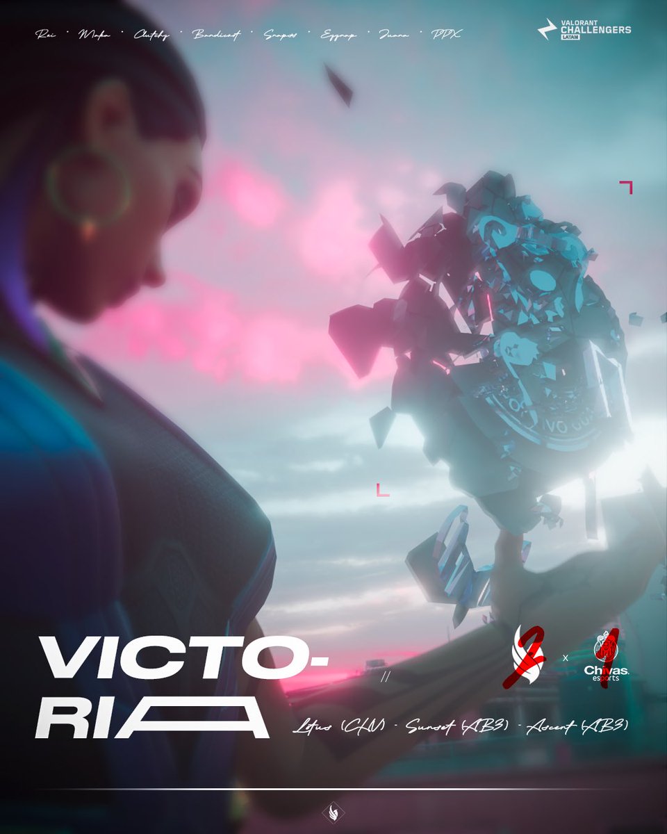 Después de 3 mapas muy intensos nos llevamos la victoria con 2-1 vs <a href="/esportsChivas/">Chivas esports</a> Ggs a los rivales y orgullosos de nuestros jugadores por nunca rendirse.