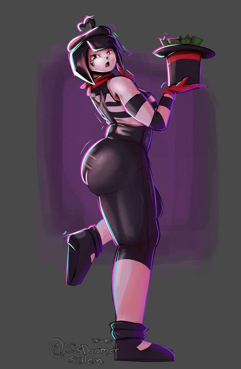 more mime practice  (Bon Bon)
#mimeanddash