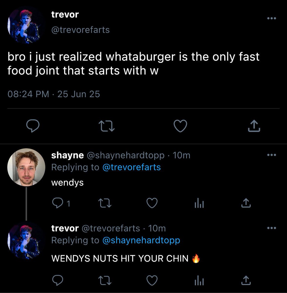 fakesmoshtwt's tweet photo. i lowkey forgot about this account til i got a notification like 5 mins ago. my bad [ #trevorevarts &amp; #shaynetopp #smau ] https://t.co/TzZ2ue0TaK