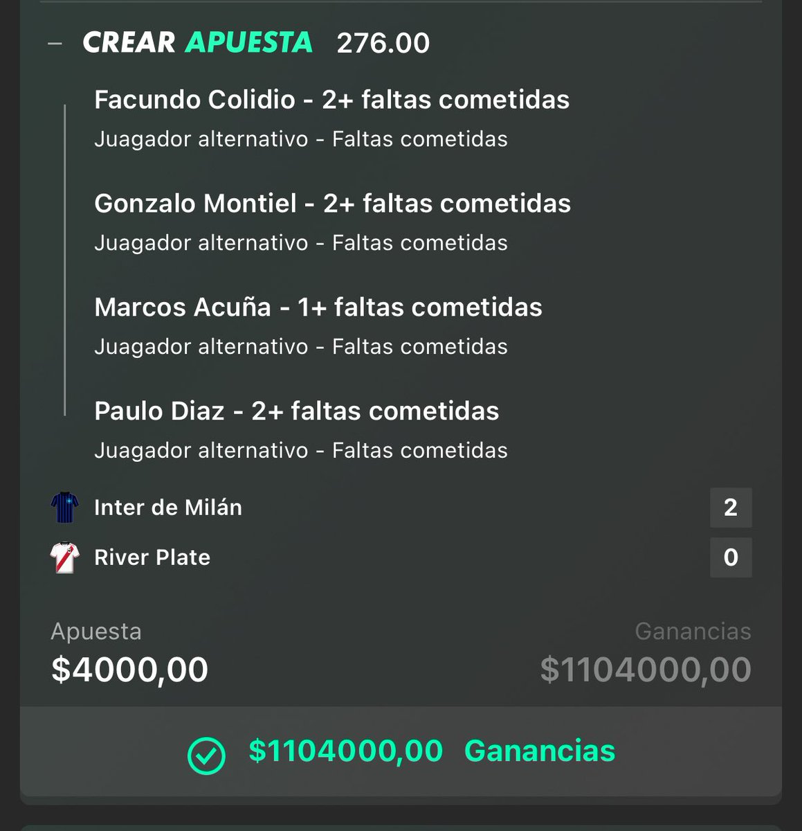 AgusJimenezZ's tweet photo. @ElLudoBets Y una vez para este lado https://t.co/84uTZahGQF