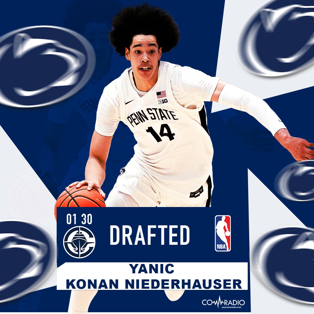 PSUCommRadio's tweet image. JUST IN: @PennStateMBB C Yanic Konan Niederhauser
has been selected in Round 1 by @LAClippers #NBADraft