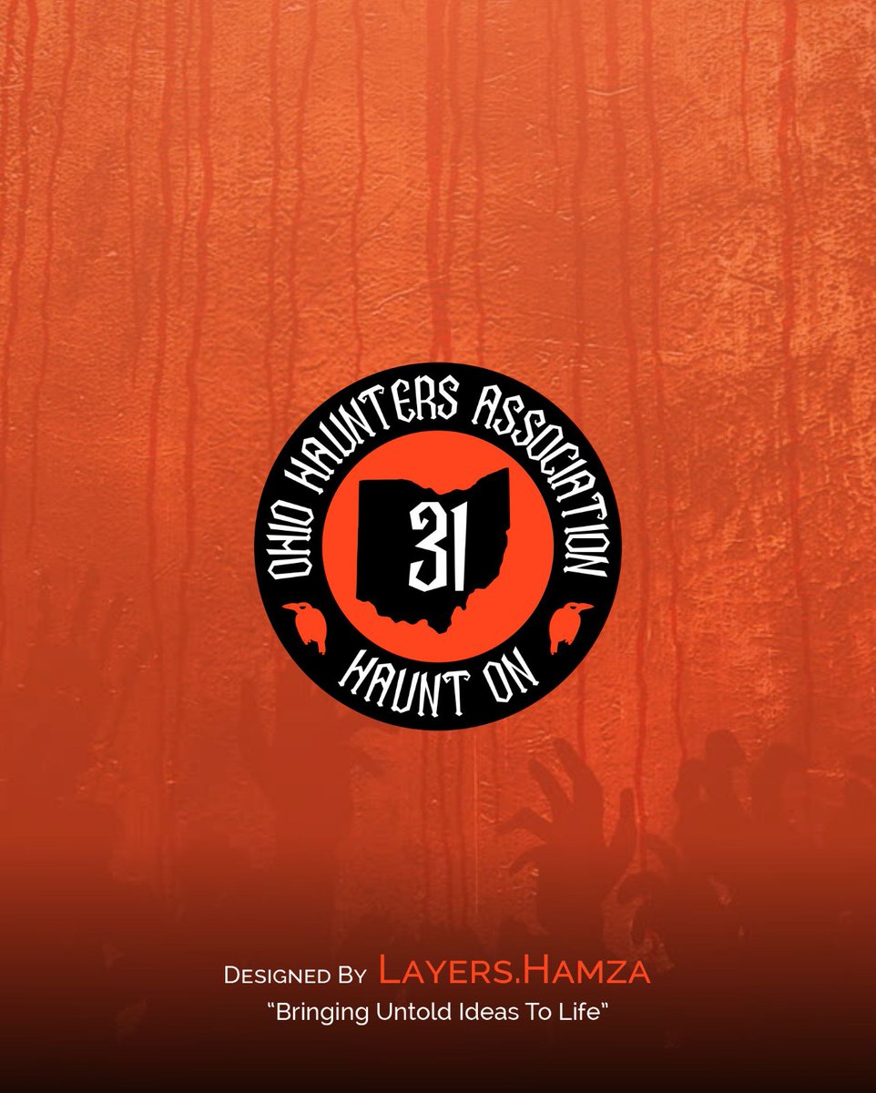 layers_hamza's tweet photo. 🕸️ NEW LOGO DROP 🕸️
👻 @ohiohaunters Association
🎃 Dark, bold, and haunting, just how #October 31st

🎨 Crafted by @layers.hamza

👇 Let me know what you think in the comments!

#LayersHamza #LogoDesign #HauntedLogo #HalloweenBranding
#HorrorTypography #OhioHauntersAssociation https://t.co/kUunJdiF8t