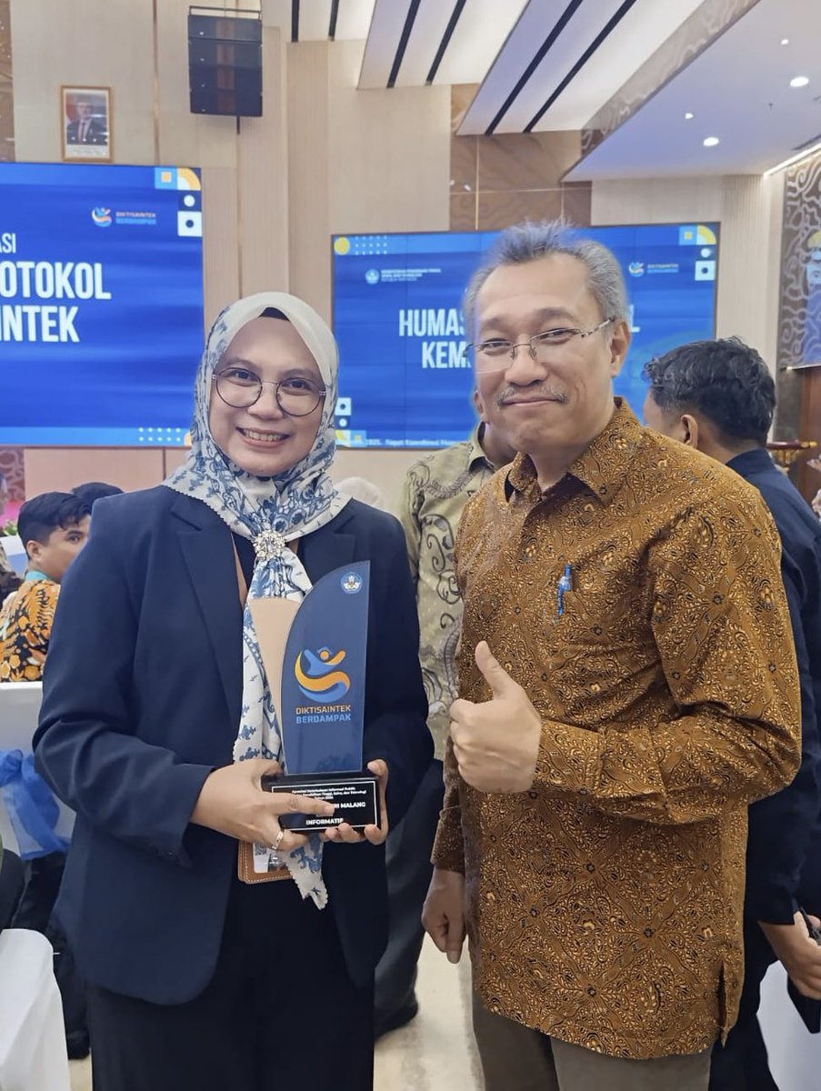 POLINEMA mendapatkan Apresiasi Keterbukaan Informasi Publik 2024 Kualifikasi Informatif dari Kementerian Pendidikan Tinggi, Sains, dan Teknologi. 

Congrats‼️👏🏽

#polinema #polinemaJOSS