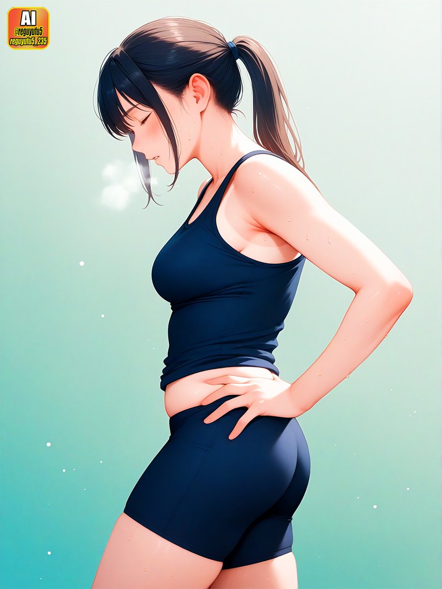 reguyufu5's tweet photo. #AI #AIart #AIgirl #gym #tank_top #陸上女子 https://t.co/KztVlWBQcW