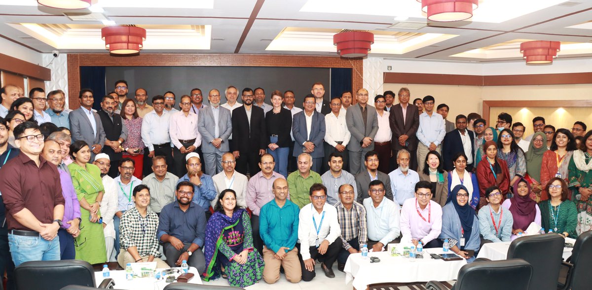 UNinBangladesh's tweet photo. National #EW4All Roadmap Validation Workshop 2025 concludes successfully! ✅

Bangladesh’s roadmap paves way to saving lives and livelihoods of people before disasters strike 💡 — with a robust Multi-Hazard Early Warning System, &amp; strong stakeholder commitment to financing 🇧🇩 https://t.co/t4TwhHIxNz