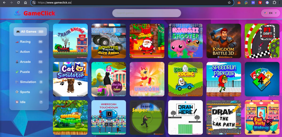 netcode001's tweet image. gameclick.cc
用 cursor + cloudflare+iframe,1天弄好了这个有 200 多个免费小游戏的网站🎮,走通了 AI 编程+部署+发布的小闭环,一个小小的 0.001 里程碑✌️ #ai编程 #Claude #Cursor