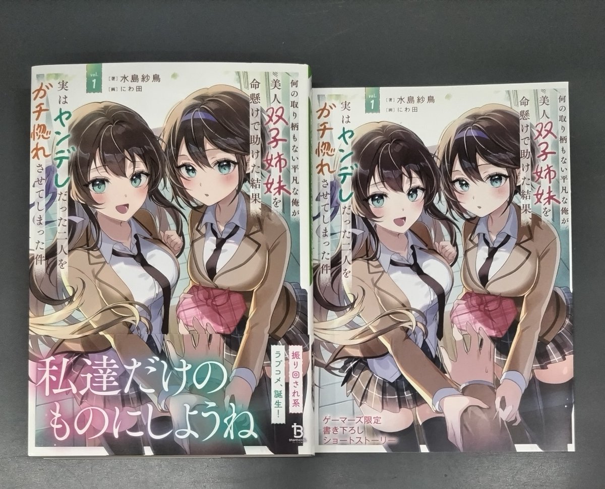 書籍📚】 「何の取り柄もない平凡な俺が美人双子姉妹を命懸けで助けた 