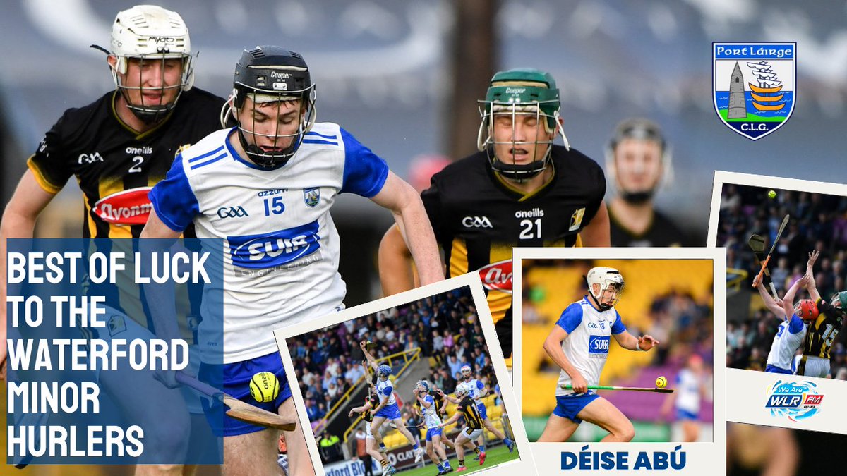 WLR (@wlrfm) on Twitter photo This Saturday… It’s the big one! ⚪️ 🔵
🏆 Waterford take on Clare in the All-Ireland Minor Hurling Final – and we’ll be with you every step of the way!
🎙️ Pre-match build-up: 3–5 pm with <a href="/jordannorris98/">Jordan Norris</a> & <a href="/tomasmcc/">Tomás McCarthy</a> thanks to #ClemJacobHire
🔊 Full live match commentary from This Saturday… It’s the big one! ⚪️ 🔵
🏆 Waterford take on Clare in the All-Ireland Minor Hurling Final – and we’ll be with you every step of the way!
🎙️ Pre-match build-up: 3–5 pm with <a href="/jordannorris98/">Jordan Norris</a> & <a href="/tomasmcc/">Tomás McCarthy</a> thanks to #ClemJacobHire
🔊 Full live match commentary from