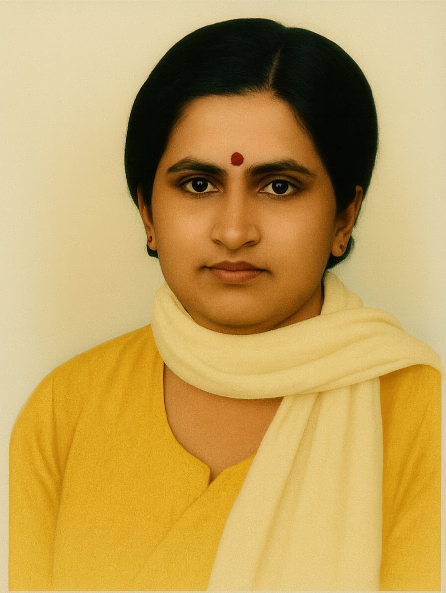 She is the real Martyr Girija Tikoo ji, this is her real picture.

She had an option to convert but she chose death, was brutally raped and then cut into two on a saw mill.

Her Rapists roaming free, one went to be a doctor and is practising one.. 
Justice still eludes her.