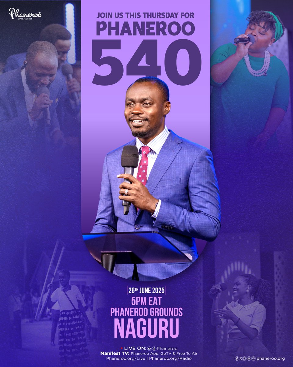 #Phaneroo 539 instructed us in the wisdom of building godly alliances. By necessity and commitment, we seek the heart and mind of God  before forming any alliance. Godly alliances position us to fulfil the purposes of God on the earth. Hallelujah!

Join us this Thursday for