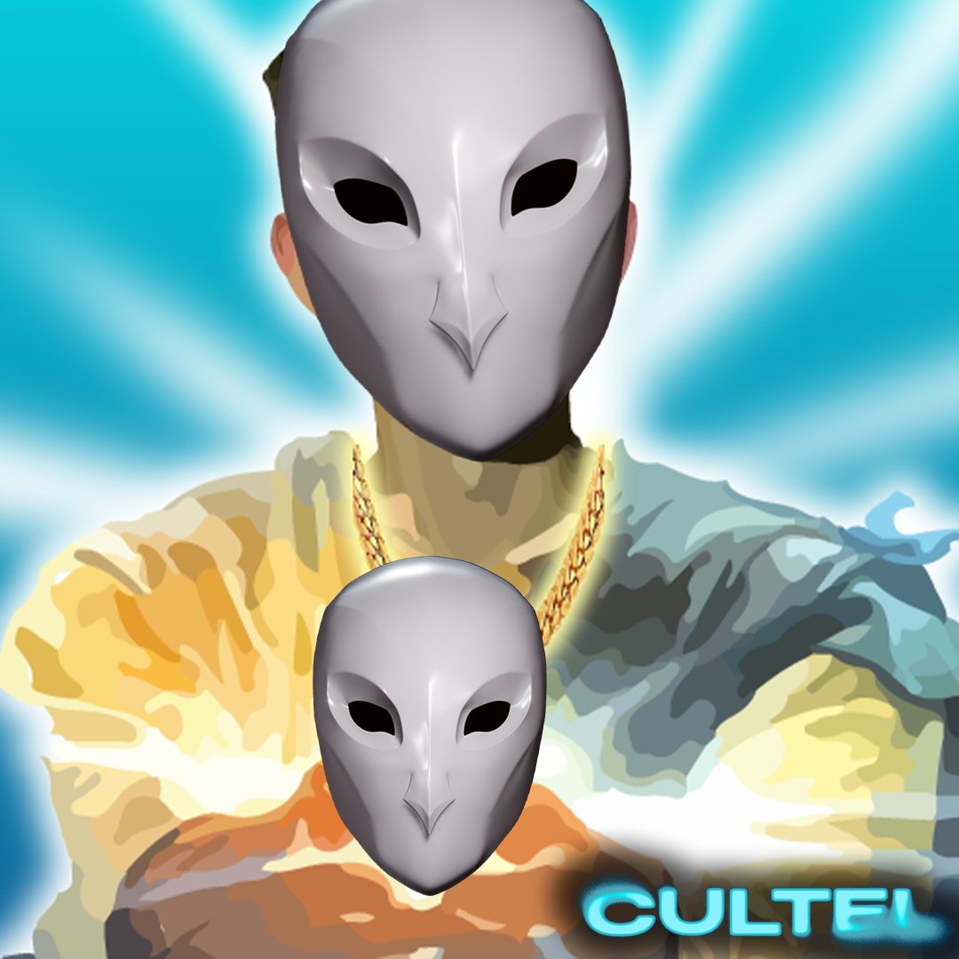 The Promised wear the masks of $CULTEL 🎭 Launched on <a href="/klik_evm/">KLIK</a>