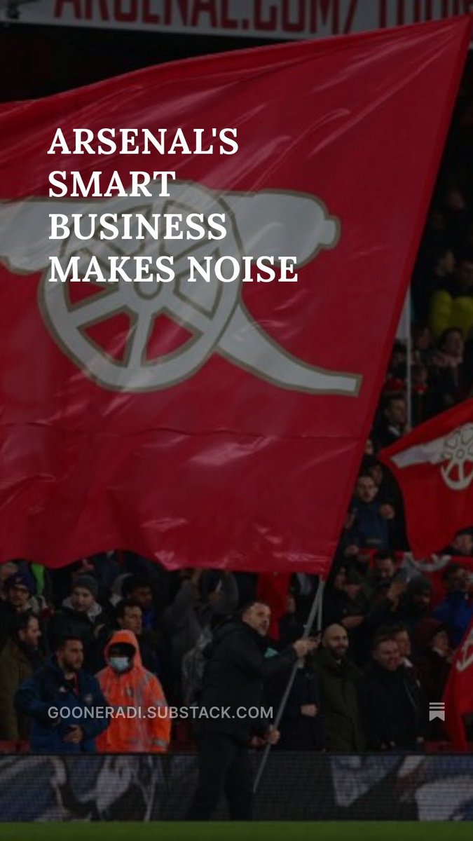 Building a squad is not just about fireworks. It’s about making sure every piece is ready when it’s called upon.

🔗 gooneradi.substack.com/p/arsenals-sma…
