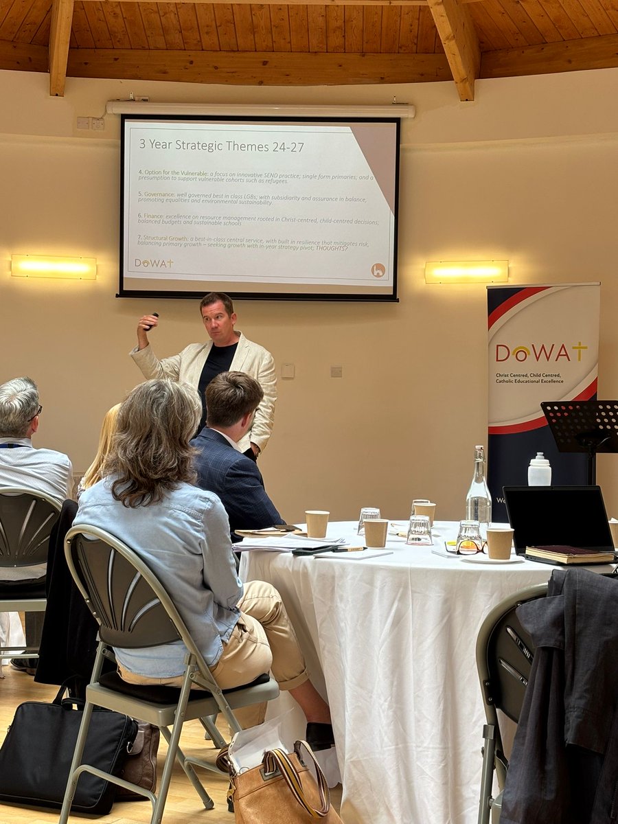 A huge thank you to everyone who attended our Secondary Deputy Headteacher Day! A special thank you to our CEO, Patrick Murden, for his presentation on DoWAT updates.