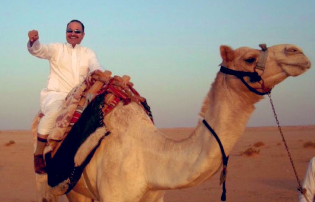 𝐒𝐋𝐌𝐀𝐍🇸🇦 (@slman_1927) on Twitter photo هذا الرجل البدوي
الذي يركب الجمل وسط الصحراء 🐪
هو رائد التقنية السعوديه
الدكتور حزام بن سعود السبيعي 🇸🇦
<a href="/DrHuzam/">د. حزام بن سعود السبيعي</a>
عقله حمل أمانة البداوة و نباهتها…
وصنع أعظم نقلة رقمية في تاريخنا
هو صاحب برنامج “أبشر”
اللي بعد فضل من الله سهّل حياة أكثر
من 30 مليون مواطن ومقيم هذا الرجل البدوي
الذي يركب الجمل وسط الصحراء 🐪
هو رائد التقنية السعوديه
الدكتور حزام بن سعود السبيعي 🇸🇦
<a href="/DrHuzam/">د. حزام بن سعود السبيعي</a>
عقله حمل أمانة البداوة و نباهتها…
وصنع أعظم نقلة رقمية في تاريخنا
هو صاحب برنامج “أبشر”
اللي بعد فضل من الله سهّل حياة أكثر
من 30 مليون مواطن ومقيم