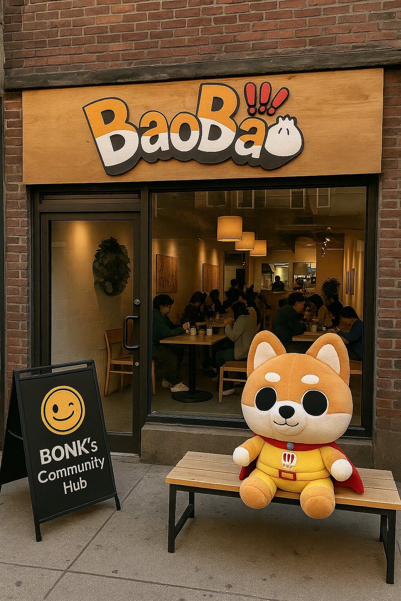 chjokka's tweet photo. Yesterday a GIF went live on Instagram featuring Bonk and his 'best friend and little brother' BaoBao. 

Immediately a coin that got launched over a month ago on @bonkfun, starts running to 5 million mc: $BaoBao

Shortly after that, @bonk_inu tweets this: "The BONK ecosystem is just getting started...  If only you knew👀"

Within a few hours, the @BaoBaoBonk CTO hired an artist and @SolportTom started following. 

👀👀👀👀

I'm very certain Bonk is going to expand their ecosystem with BaoBao as IP. 

They already use it everywhere as their web2 brand. 

I'm holding super comfy, knowing Bonk will shill my bags for me. 

A simple GIF made this run to 5M.

Imagine what the coin will do once Bonk starts opening community hubs, sell toys/plushies, etc. 

> $BONK is the coin that serves as the main ecosystem token 
> $BAOBAO is the fun community coin representing the web2 Bonk brand

$BONK has 750,000 holders. Imagine just 10% of them buy Bonk's little brother and best friend (that has more exposure in web2 than his big bro)..