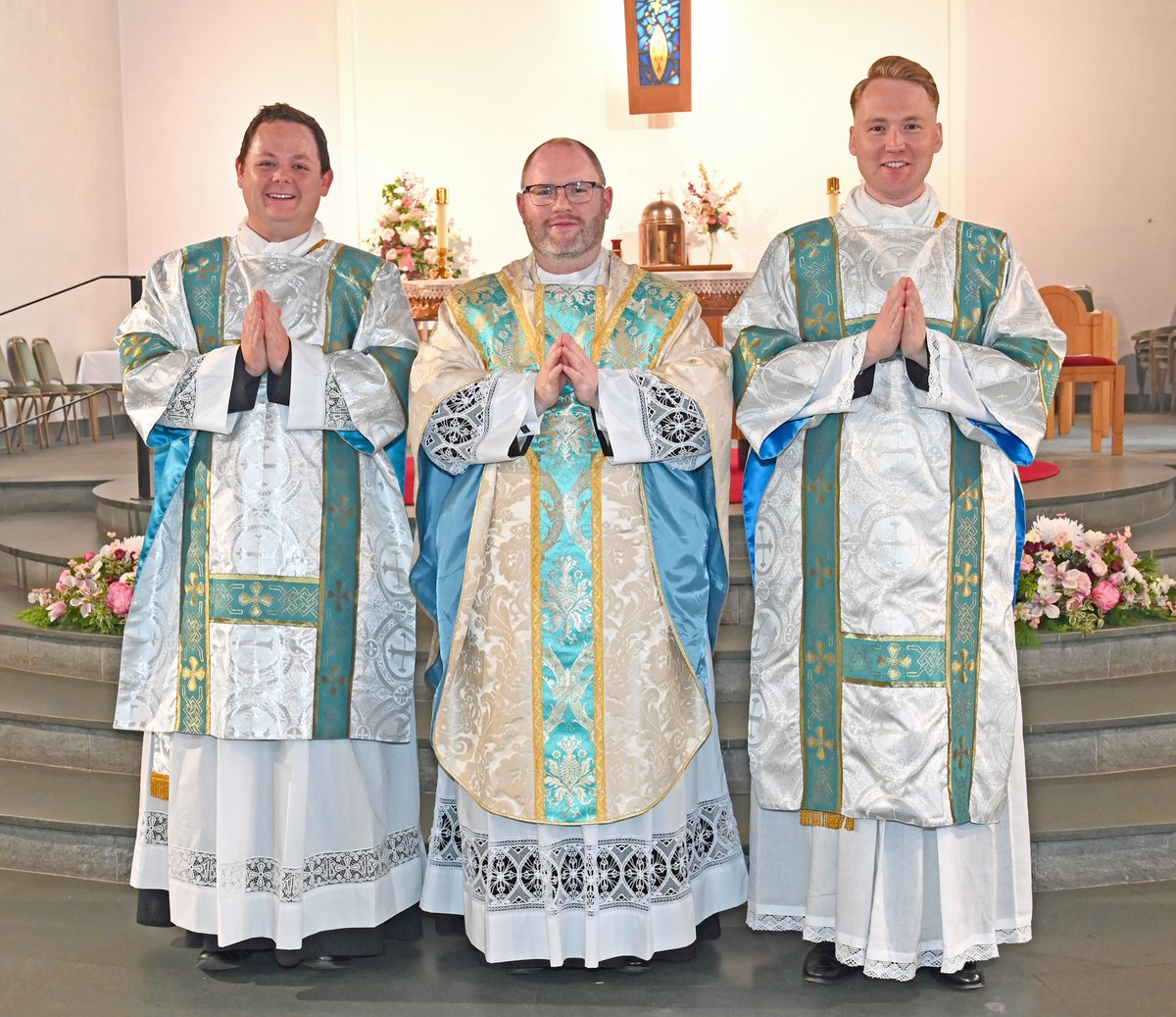 Diocese of Paisley, Mass of Thanksgiving for the Priestly Ordination of Rev. Paul Laverty at St Andrew’s Church, Greenock, Wednesday 25th June 2025, Celebrant Fr Paul Laverty. Photo by &amp; copyright of @Paulmcsherry2 <a href="/PaisleyDiocese/">Diocese of Paisley</a> <a href="/FrRyanBlack/">Fr Ryan Black</a>  <a href="/priestsforscot/">Priests for Scotland</a> <a href="/BishopsScotland/">BCoS</a>