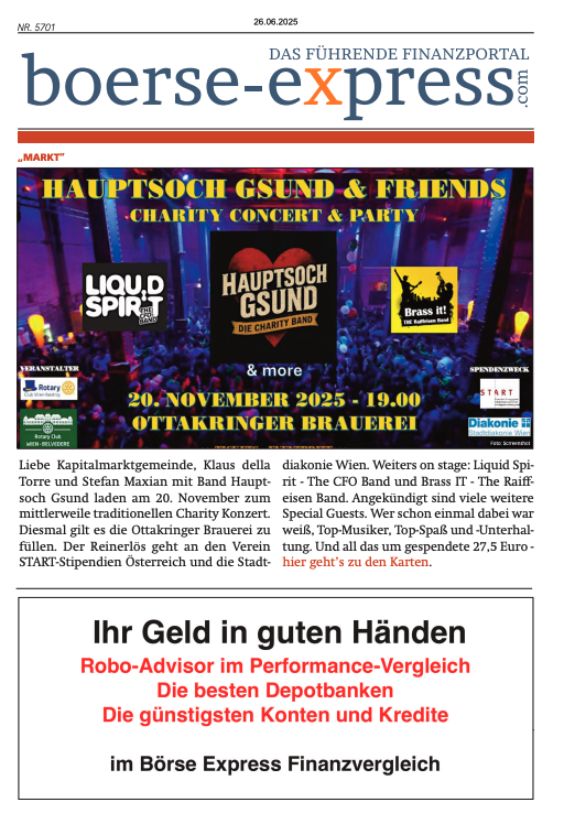 rgillinger's tweet photo. Der Markt feiert - sei dabei - die News des Tages ... und mehr https://t.co/LPfW5EpiMp https://t.co/ScP1COIyB8