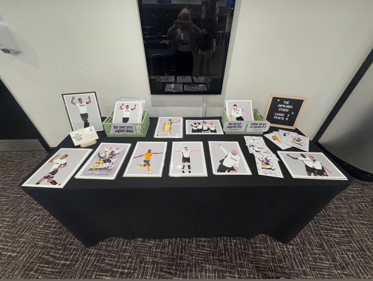 With the new season approaching please follow my business <a href="/Shaftesbury_st/">Shaftesbury Studio</a> to keep up to date with all new prints coming your way!

Last season my business grew so much and I hope this season it can go further! All support is always so appreciated 🤍🖤

#dcfc #therams #dcfcfans