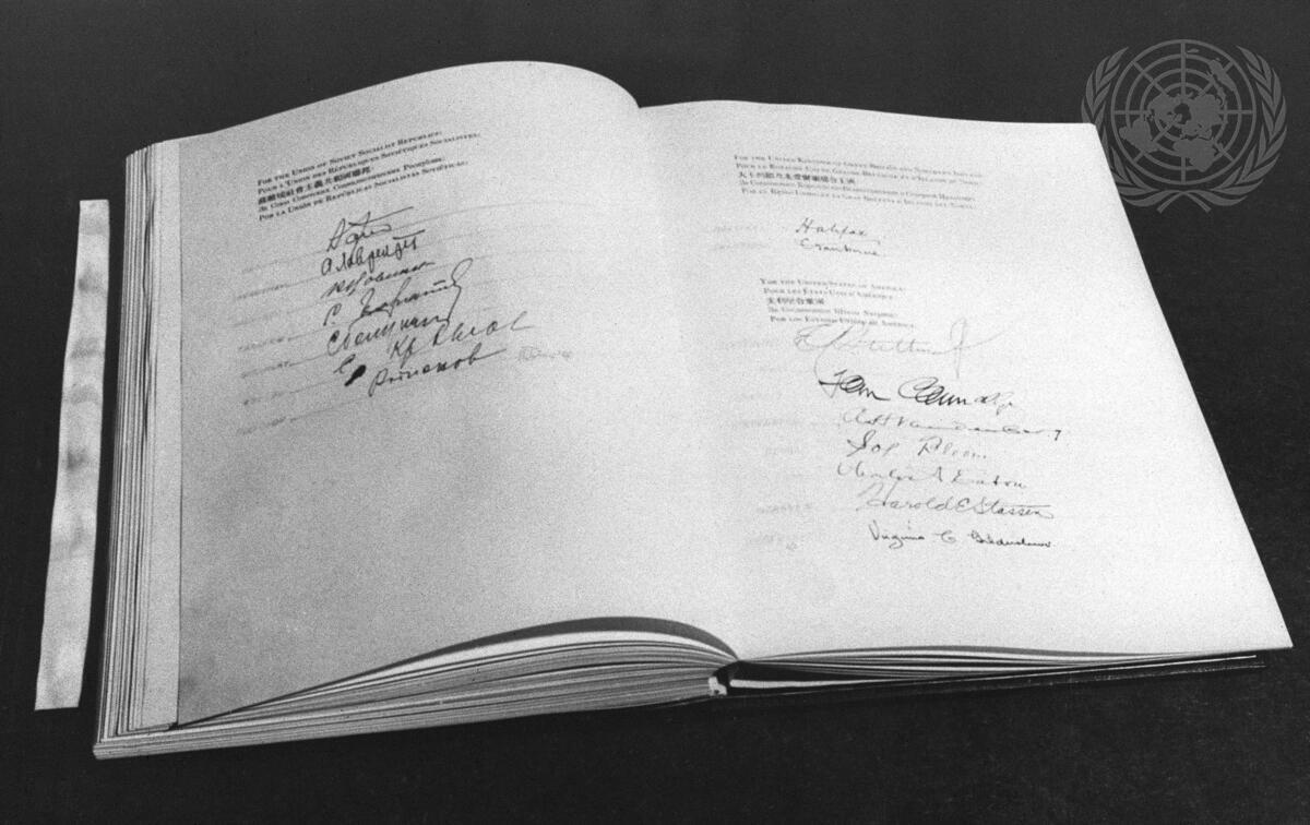 Estonian MFA ๐ช๐ช | ๐ป #StandWithUkraine (@mfaestonia) on Twitter photo #OTD 80 years ago, the #UNCharter๐บ๐ณwas signed in San Francisco, shaping the foundation of today's international order.
Amid rising tensions, <a href="/UN/">United Nations</a>โs mission to foster cooperation, uphold multilateralism & defend a rules- & values-based global system matters more than ever. #UN80 #OTD 80 years ago, the #UNCharter๐บ๐ณwas signed in San Francisco, shaping the foundation of today's international order.
Amid rising tensions, <a href="/UN/">United Nations</a>โs mission to foster cooperation, uphold multilateralism & defend a rules- & values-based global system matters more than ever. #UN80