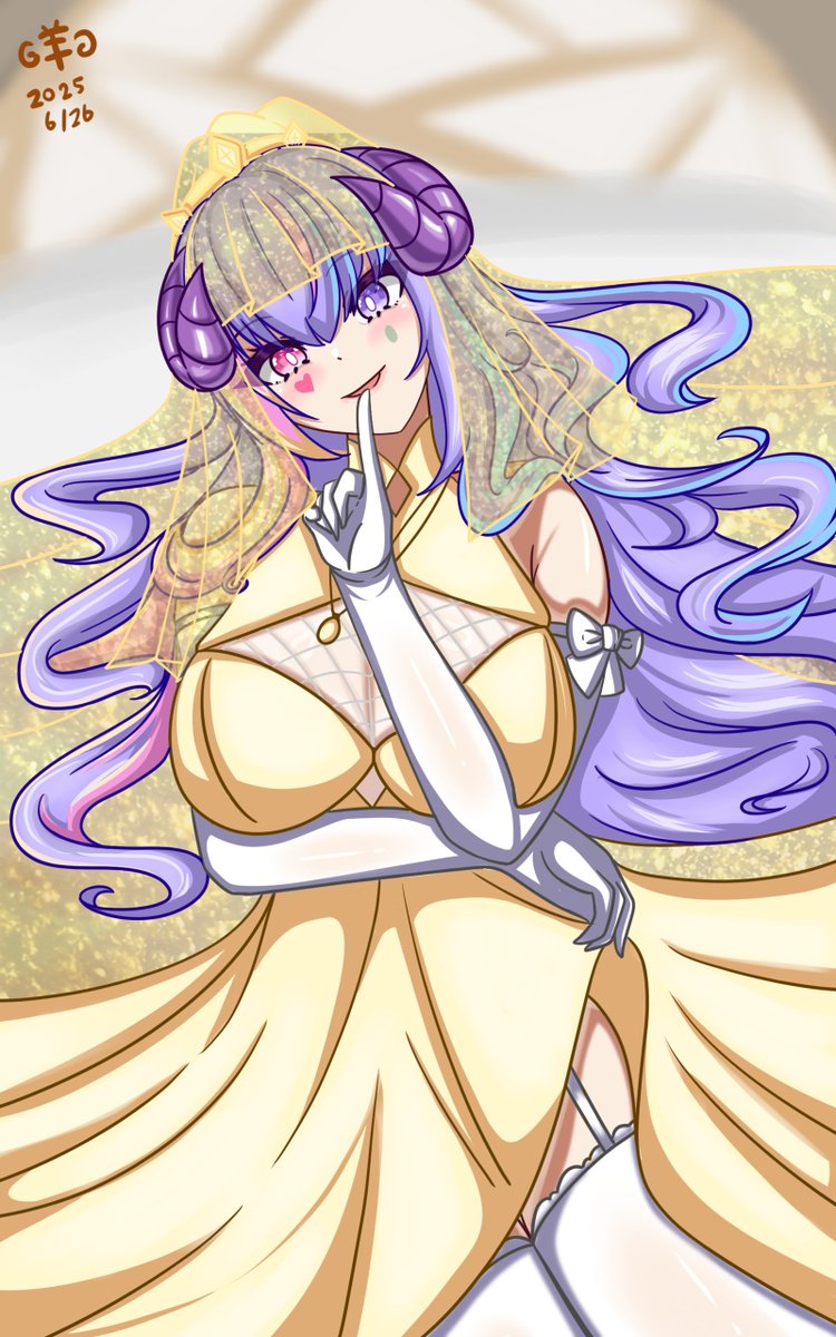 Fatsheep6021's tweet photo. 婚紗活動-額外
大美女DD!!
#Dear_vtuber
#假想荻 https://t.co/yTqeP2pW4E