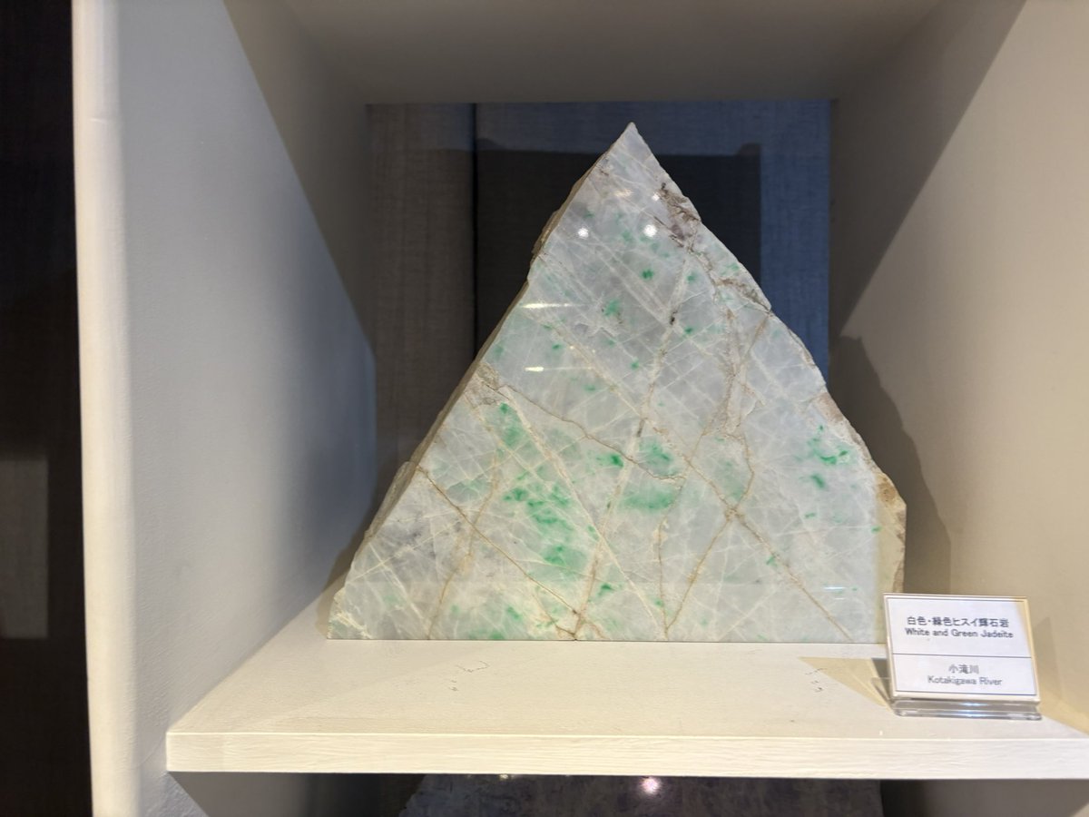 糸魚川翡翠　海石　博物館級 翡翠輝石 751(金山谷/博物館級) 糸魚川 - 鉱物標本・隕石標本販売のWeb