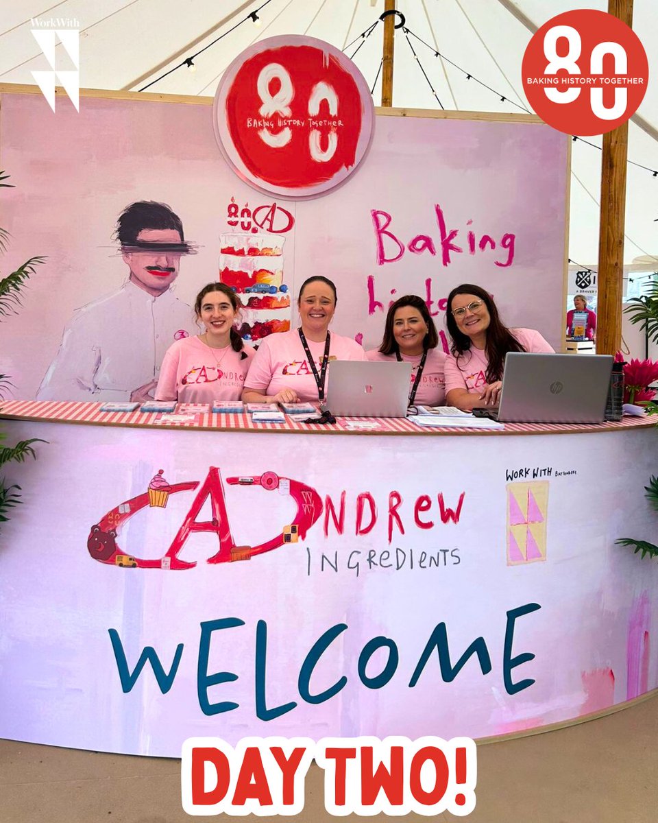 Andrew Ingredients (@andrewingred) on Twitter photo Day Two!
#BakingHistoryTogether #AndrewIngredients80 #Ai80 #80thAnniversary #FamilyBusiness #WorkWith #WorkWithAndrewIngredients #AndrewIngredients #History #BusinessHistory #BakingHistory #Exhbition #NewProducts Day Two!
#BakingHistoryTogether #AndrewIngredients80 #Ai80 #80thAnniversary #FamilyBusiness #WorkWith #WorkWithAndrewIngredients #AndrewIngredients #History #BusinessHistory #BakingHistory #Exhbition #NewProducts