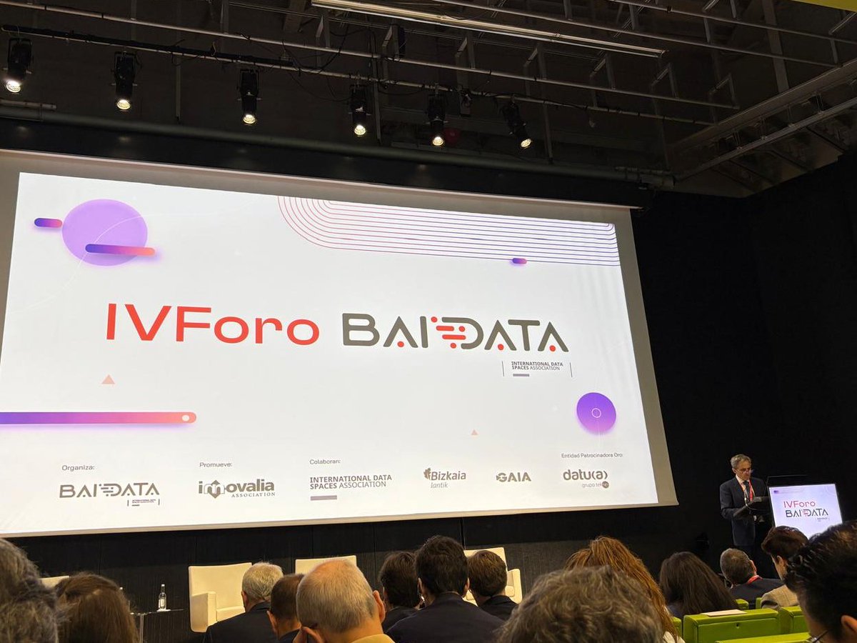 ITelligent_IT's tweet image. Hoy estamos en Bilbao en #IVForoBAIDATA 
🚀@baidata_idsa evento sobre la economía europea de los #espaciosdedatos