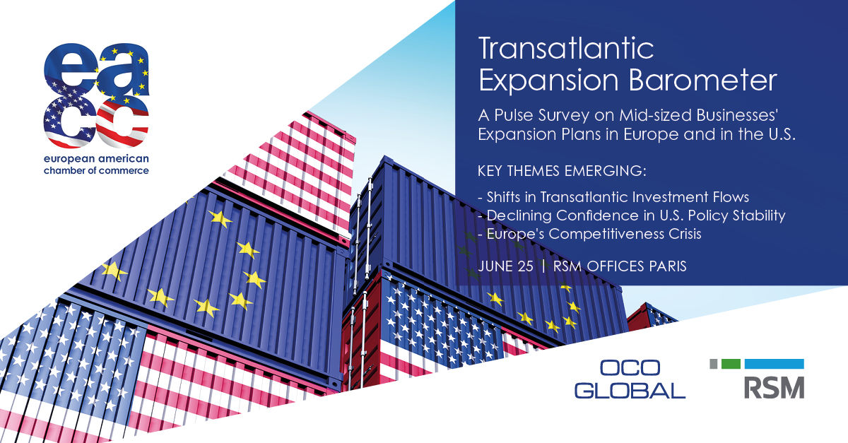 OCO Global (@ocoglobal) on Twitter photo 🚀OCO Global, with @EACCParis & <a href="/RSMFrance/">RSM France</a>, are pleased to launch the latest Transatlantic Expansion Barometer!
This year’s focus: how EU firms are navigating rising US uncertainty & global competitiveness.
Download the full report now: ocoglobal.com/transatlantic-… 🚀OCO Global, with @EACCParis & <a href="/RSMFrance/">RSM France</a>, are pleased to launch the latest Transatlantic Expansion Barometer!
This year’s focus: how EU firms are navigating rising US uncertainty & global competitiveness.
Download the full report now: ocoglobal.com/transatlantic-…