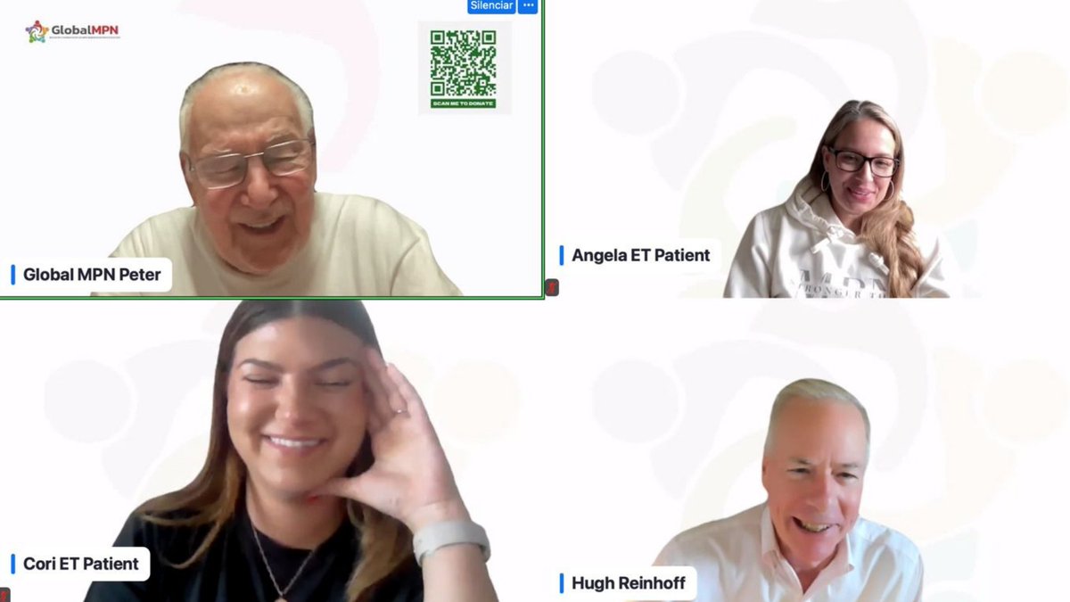 👉🏻 Yesterday’s ET Roundtable was powerful.

From Barcelona to the U.S., we discussed clinical trials with Prof. Hugh Rienhoff &amp; real patient voices.

Thanks to all who joined us — full video coming soon! 🙌🏻

#MPNsm