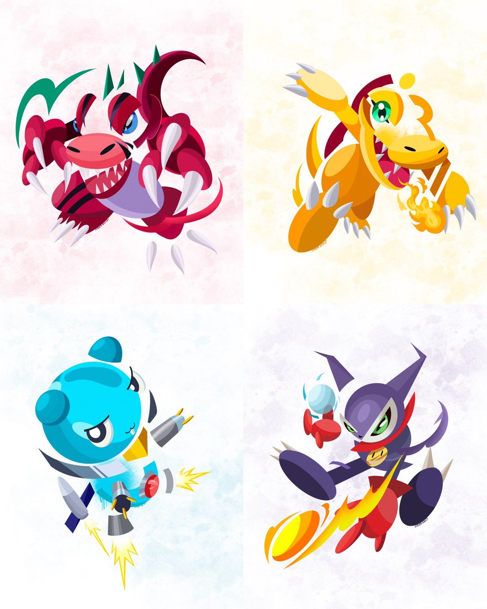 Ruben_BigQ's tweet photo. Day Two of Creating DIGIMON SHAPE!
Finished 4 characters in just one day, such a fun and exciting process! 🎨🔥
How about you? Who’s your favorite Digimon character? Let me know! ☕️
#shapeproject https://t.co/8dV3SAPpQj