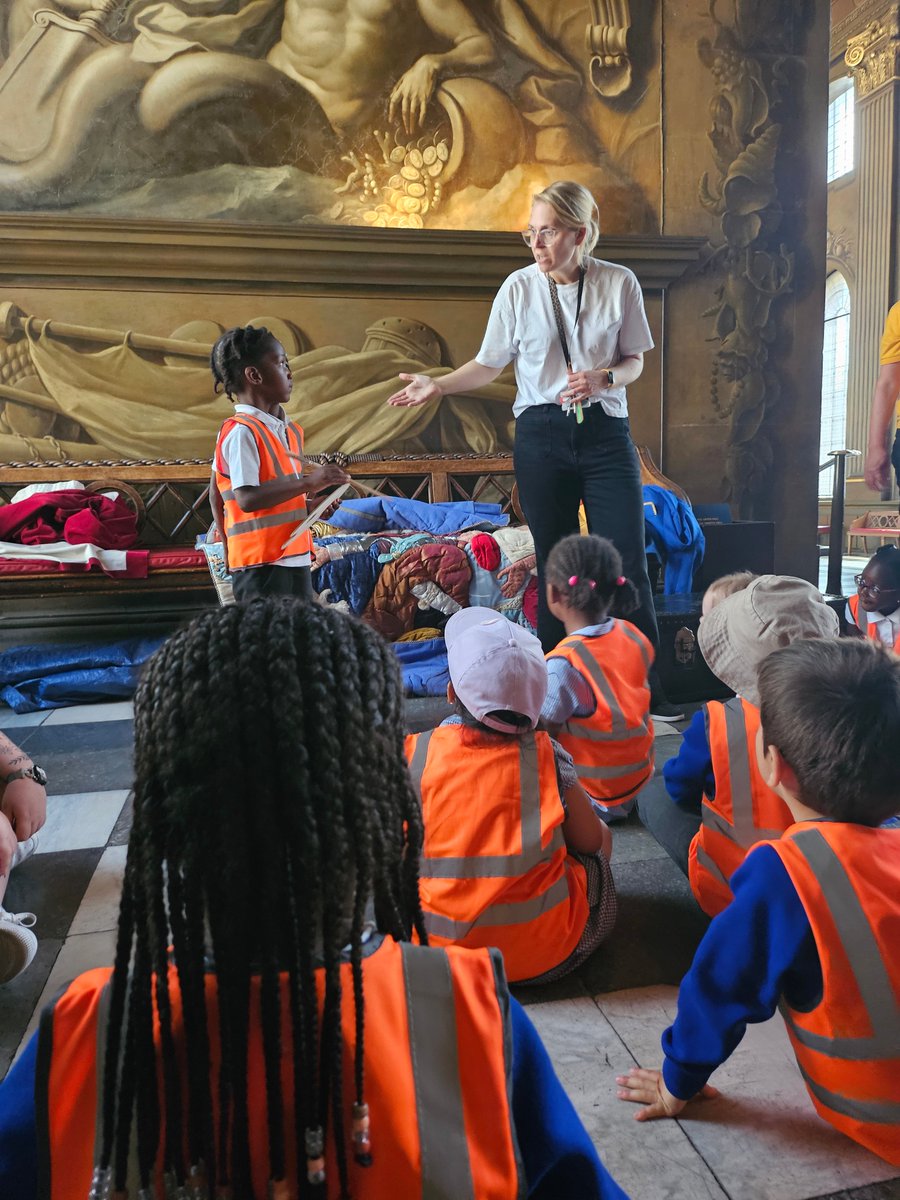 Foxfield - Reception (@foxfieldrec) on Twitter photo <a href="/FoxfieldRec/">Foxfield - Reception</a> Reception classes had a lovely day at the Royal Naval College. Going on the train for the first time with their peers to visit the 'Painted Halls.' The children explored the resources, such as sailor hats, jackets, tools and were engaged in a story telling event. <a href="/FoxfieldRec/">Foxfield - Reception</a> Reception classes had a lovely day at the Royal Naval College. Going on the train for the first time with their peers to visit the 'Painted Halls.' The children explored the resources, such as sailor hats, jackets, tools and were engaged in a story telling event.