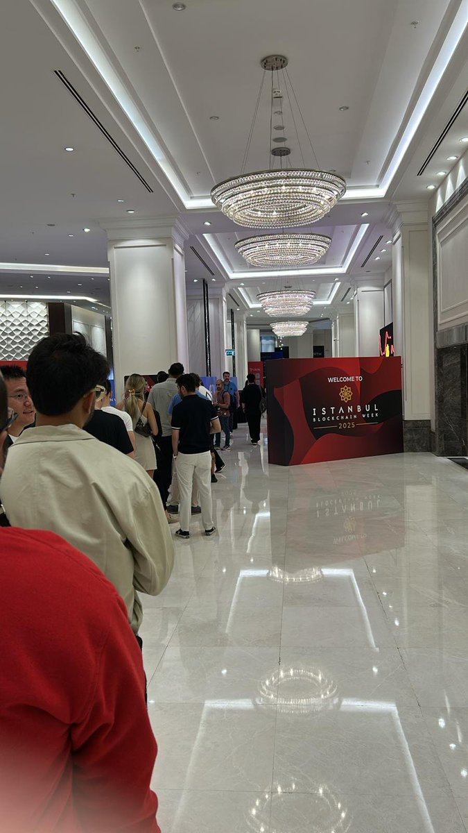 Here for the tech, the talks, and the vibes.

Who’s in Istanbul this week? <a href="/IstanbulBlockWk/">Istanbul Blockchain Week</a>