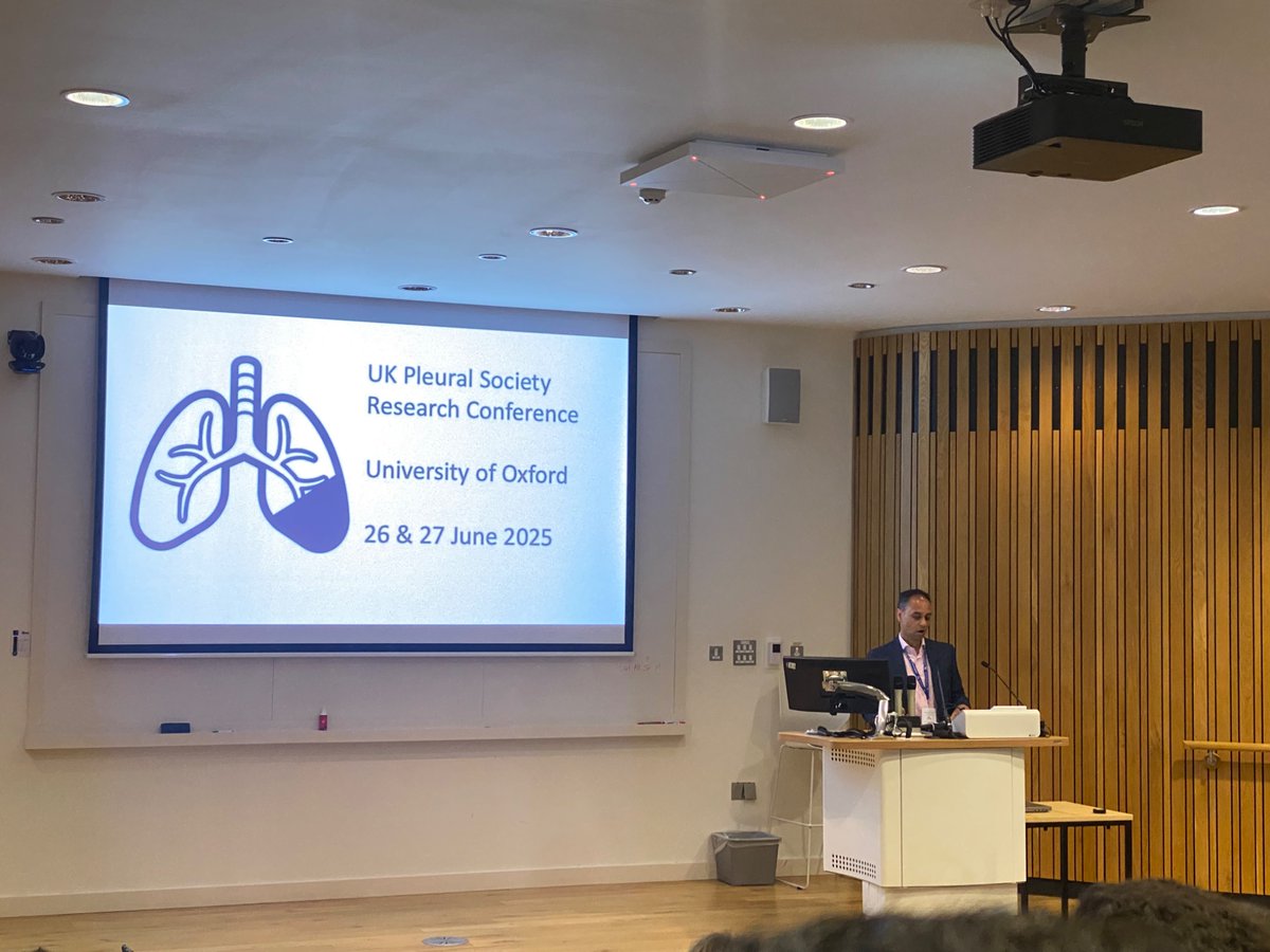 Prof <a href="/naj_rahman/">Najib M Rahman</a> kicking us off!

13th UKPS Conference!

#Pleural #Respiratory #UKPS