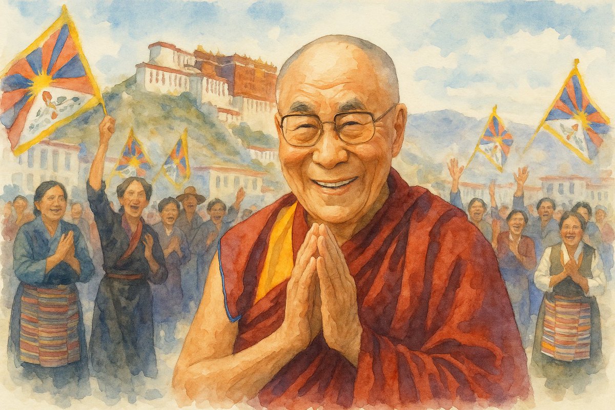 🌟 14 Days for the 14th Dalai Lama 🌟

Join us in honoring His Holiness the 14th Dalai Lama with 14 days of teachings, reflections, and gratitude leading to his 90th birthday on July 6.

Each day, we’ll share quotes, stories, and blessings celebrating his life and wisdom.