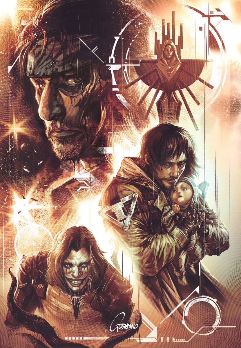 TGuardinian's tweet image. Hello Porters!
Happy Dayone of Death Stranding 2. 
For the occasion, it was necessary to celebrate with an art piece. 
"Should we have connected?"
#DeathStranding2 #DeathStranding2OnTheBeach