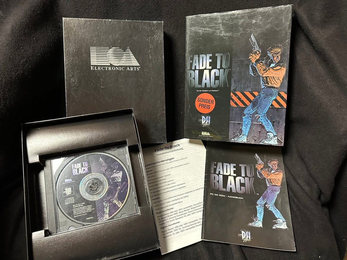 JoachimHesse's tweet image. Drei PC-Spiele für Follower. Sie haben alle schon einige Jahre auf dem Buckel und stammen noch aus der #BigBox-Zeit. Siehe auch Alt-Texte. Alle drei zusammen gibt’s für €29.🕹️ Wenn das mal kein Schnäppchen ist! Schreibt mir bei Interesse! #Retropurge