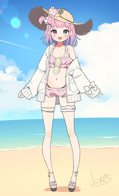 水着をください(五体投地) #姫森ルーナ新衣装予想