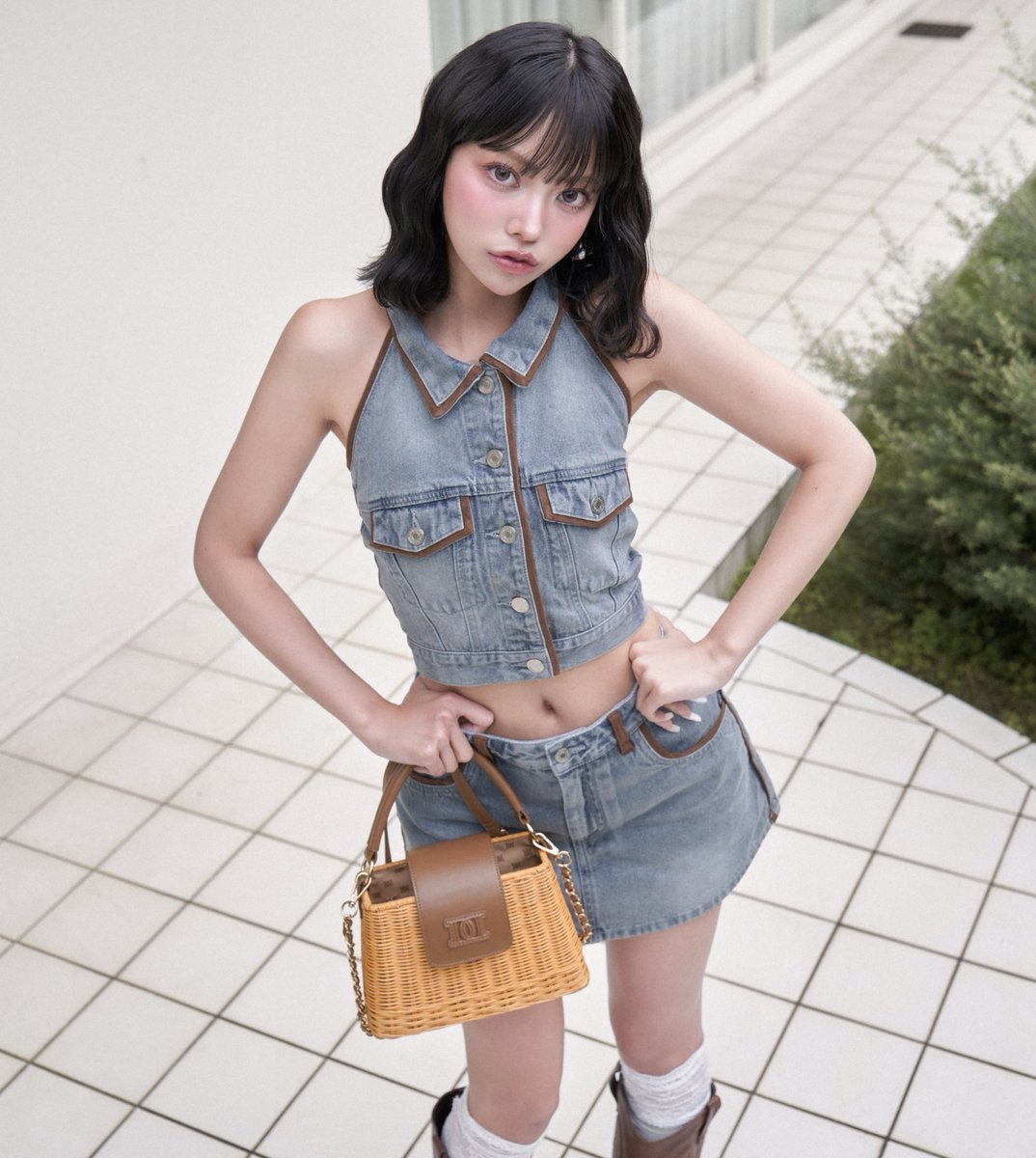 夏必須アイテムのラタンバッグが登場👜💞 ・軽くて耐久性も