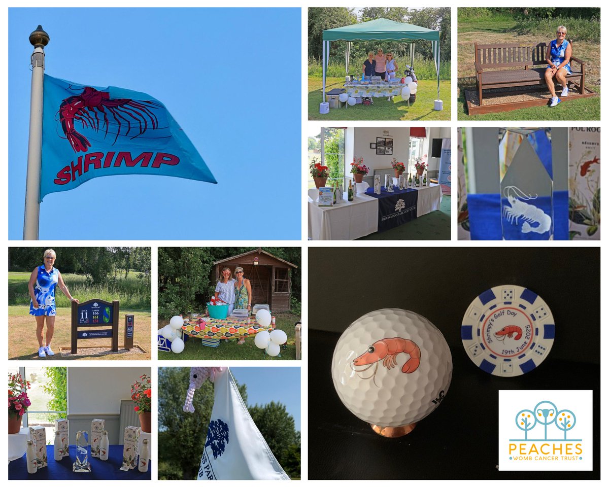 peachestrust's tweet image. A huge thank you to everyone who organised and took part in Shrimpy’s Charity Golf Day at @brookmansparkgc in memory of Jo Shrimpton-Davies.
justgiving.com/page/shrimpys-…
#Grateful #WombCancer #uterinecancer #EndometrialCancer