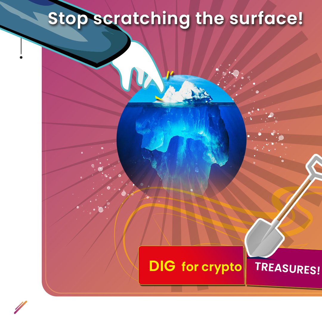 GM ☀️ Don't just scratch the surface 🐾 - dig for crypto treasures 💰