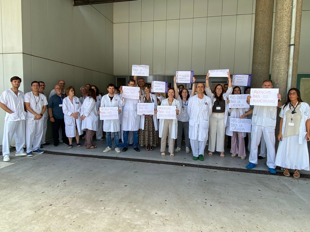 🆘Las Urgencias del Hospital Universitario de Móstoles están al límite

🩺Se necesitan contratos atractivos para salvarlas

👏Y los médicos y facultativos del hospital están luchando por ello