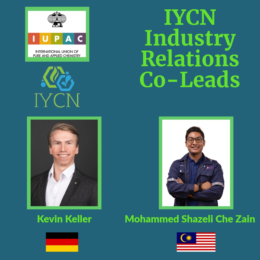 🎉 Big news from #IYCN!
We’re excited to announce the new Co-Leads for our Industry Relations Team—selected after careful review by the Executive Board.
Looking forward to their leadership in bridging chemistry &amp; industry! 🌍🧪
#STEMLeadership #ChemTwitter