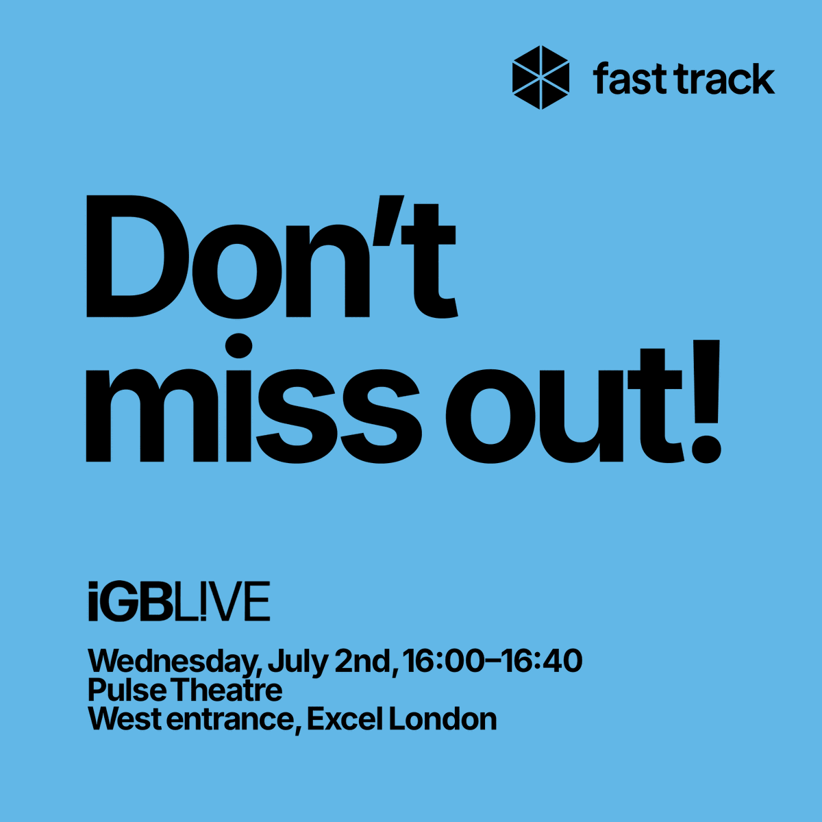 Fast Track (@fasttrackcrm) on Twitter photo Simonโs headed to London!๐ฌ๐ง
Catch him on the 2nd of July at iGB Live as he dives into howย ๐๐, ๐๐ฎ๐ญ๐จ๐ฆ๐๐ญ๐ข๐จ๐ง, ๐๐ง๐ ๐๐๐ญ๐ are helping teams cut through the noise, connect with players more intelligently, and scale personalisation across markets.
See you there!๐ Simonโs headed to London!๐ฌ๐ง
Catch him on the 2nd of July at iGB Live as he dives into howย ๐๐, ๐๐ฎ๐ญ๐จ๐ฆ๐๐ญ๐ข๐จ๐ง, ๐๐ง๐ ๐๐๐ญ๐ are helping teams cut through the noise, connect with players more intelligently, and scale personalisation across markets.
See you there!๐