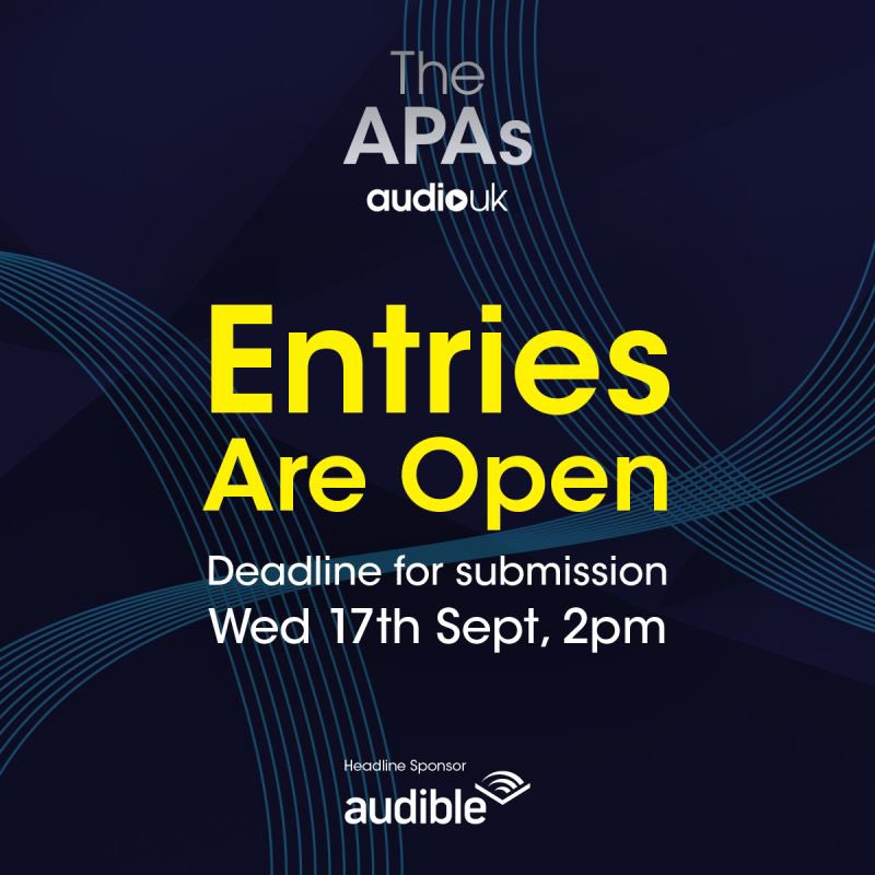 With festival season in full swing, we're thrilled to share that the Audio Production Awards 2025 are OPEN for entries!
Head here to learn more and enter:
audioproductionawards.awardstage.com
#APAwards2025