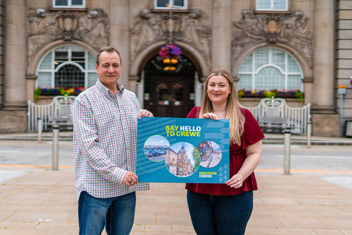 A new brand has launched in #Crewe as part of the town’s Business Improvement District (BID) commitment to creating a stronger, more joined-up narrative for the area cheshireandwarrington.com/latest-news/ne… <a href="/discovercrewe/">CREWE BID</a>