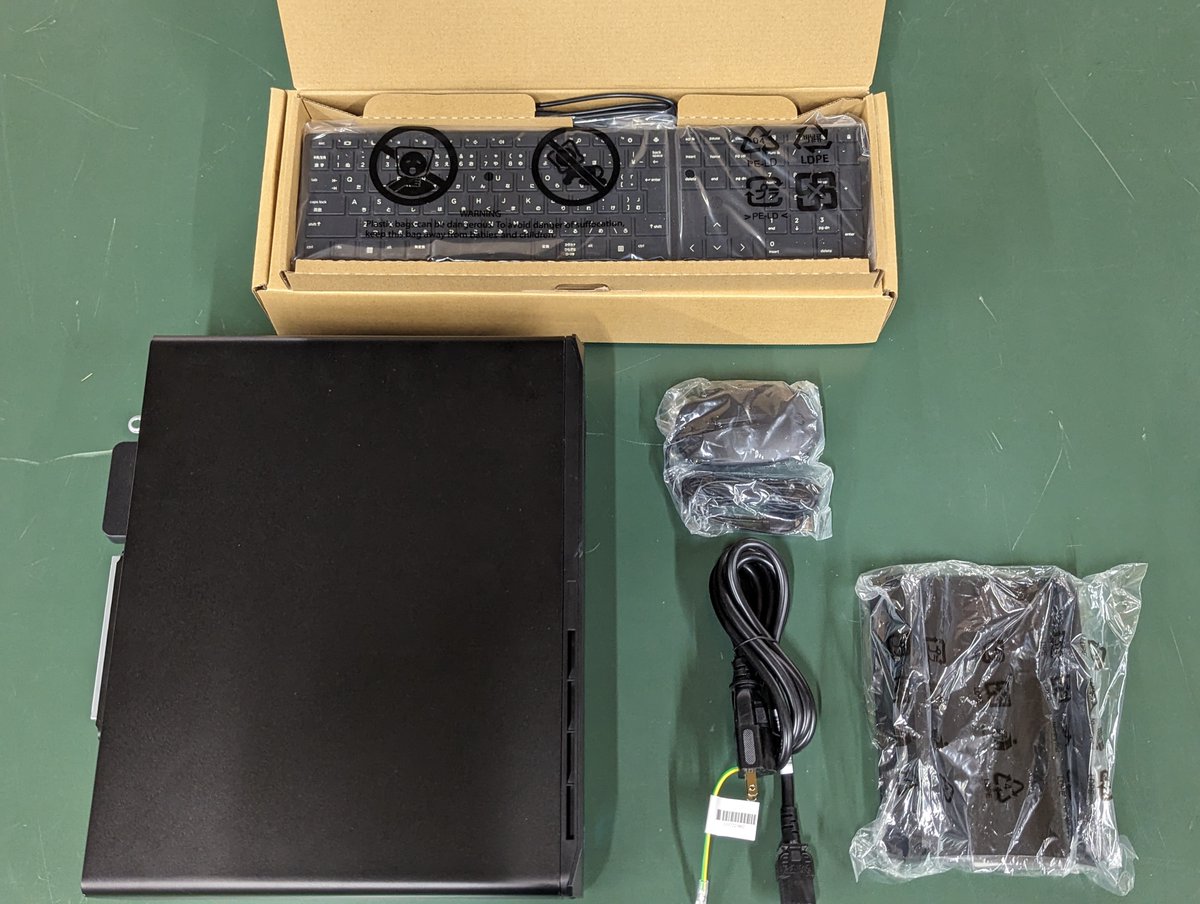 ottoserver's tweet image. 【中古品入荷情報】
HP Z2 SFF G9 Workstation CPU違いで3モデル入荷👊
共通:64GBメモリ/1TB NVMe/Win11
Core i9 14900 250,800円(税込)
pcserver1.jp/category/SALE/…
Core i9 14700K 206,800円(税込)
pcserver1.jp/category/SALE/…
Core i5 14500 162,800円(税込)
pcserver1.jp/category/SALE/…