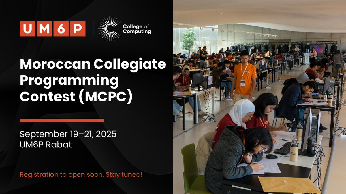 UM6P College of Computing tweet media