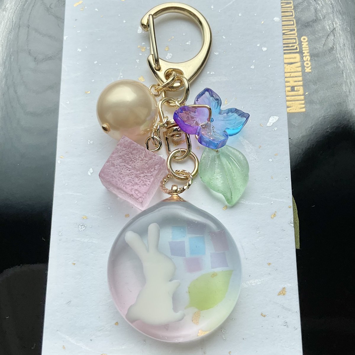 Butter_Flysweet's tweet image. ❀紫陽花とうさぎさんの錦玉羹キーホルダーminne.com/items/43276153
こちらで6/28新作紹介ラストになります☺️
#紫陽花の日